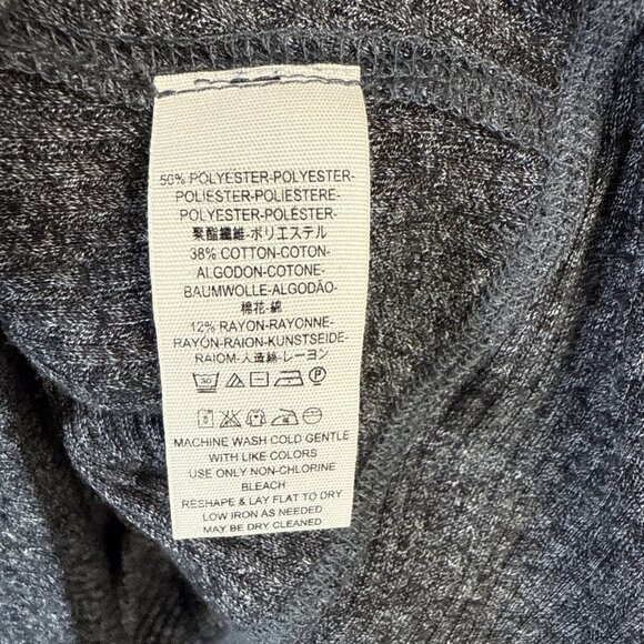 We‎ The Free People Londontown Tee Size XS Boho Oversized Boat Neck Thermal Top - Picture 8 of 10